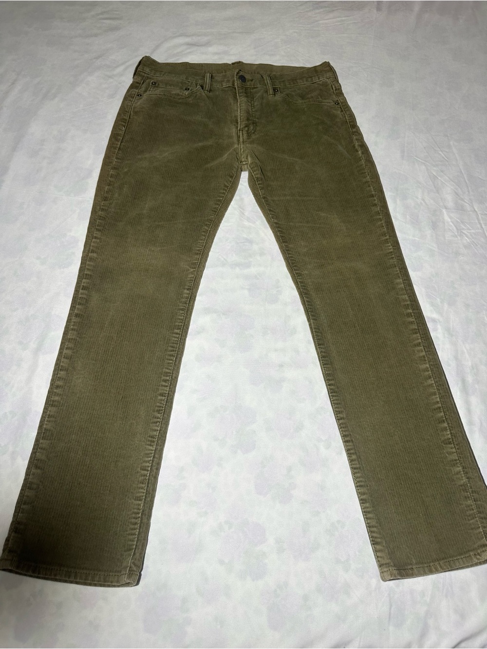 Levis 511 Jeans Mens 33*30 Slim Olive Green
Corduroy Cords Boho Hippie Pants